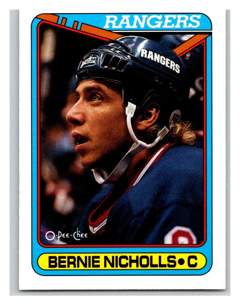 1990-91 O-Pee-Chee #13 Bernie Nicholls Mint  Image 1