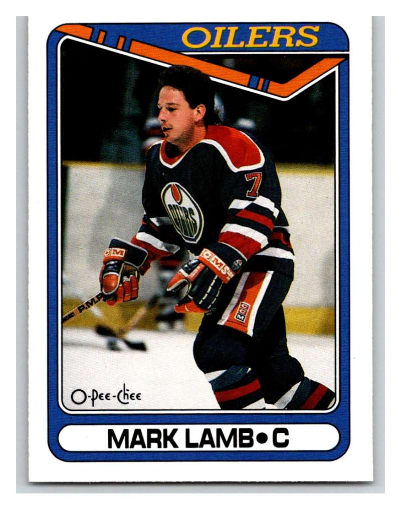 1990-91 O-Pee-Chee #25 Mark Lamb Mint  Image 1