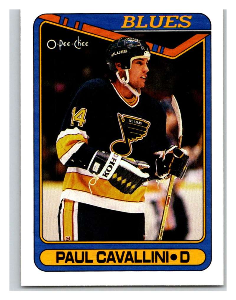 1990-91 O-Pee-Chee #57 Paul Cavallini Mint  Image 1