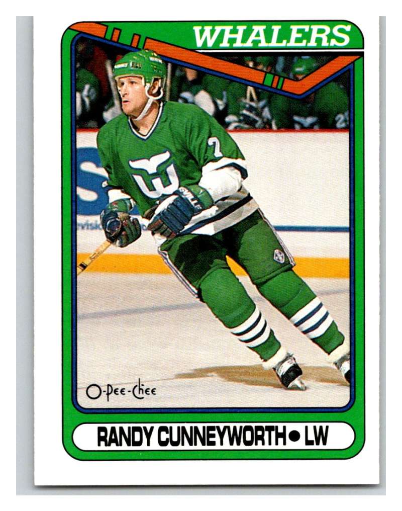 1990-91 O-Pee-Chee #67 Randy Cunneyworth Mint  Image 1