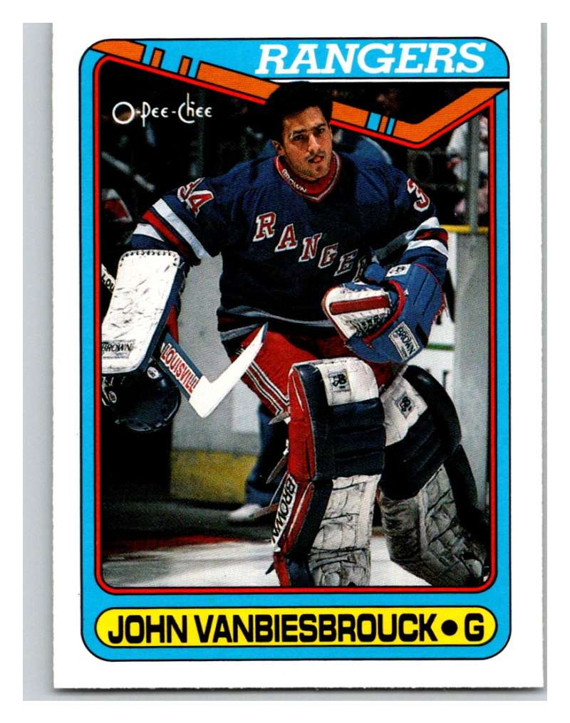 1990-91 O-Pee-Chee #75 John Vanbiesbrouck Mint  Image 1
