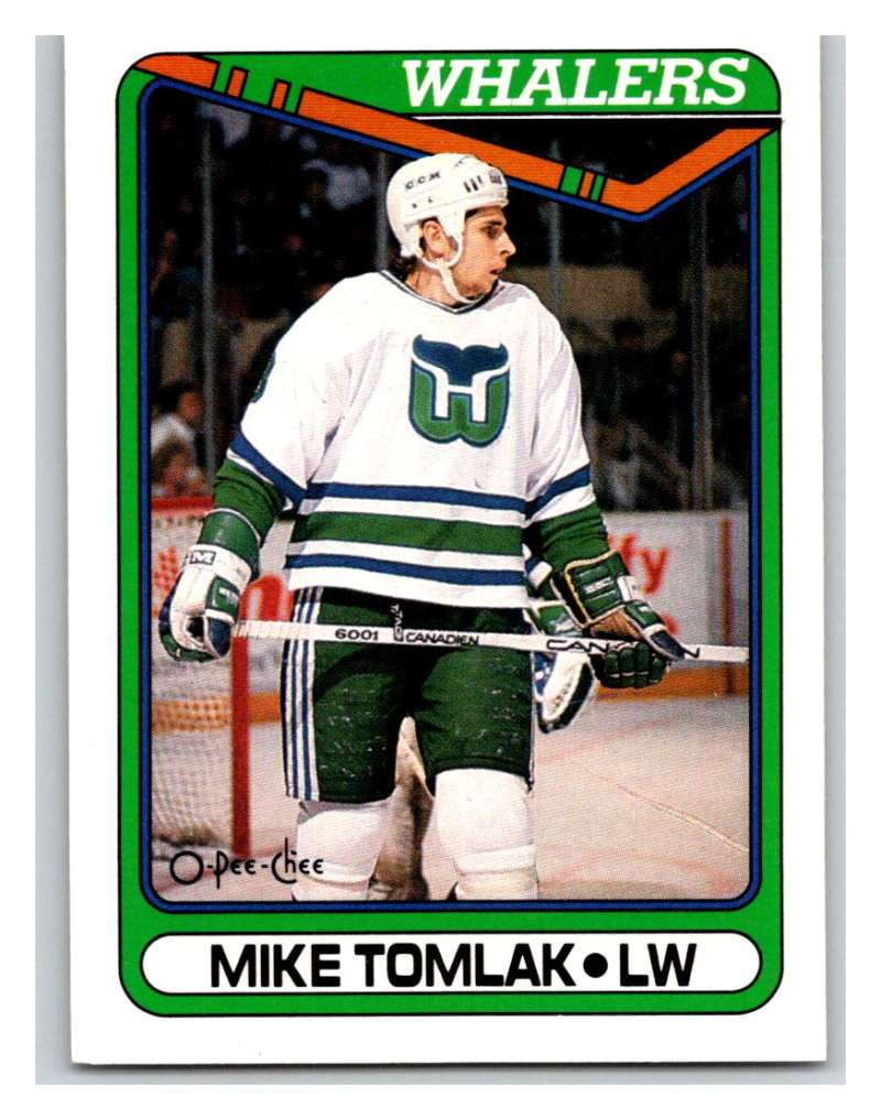 1990-91 O-Pee-Chee #95 Mike Tomlak Mint  Image 1