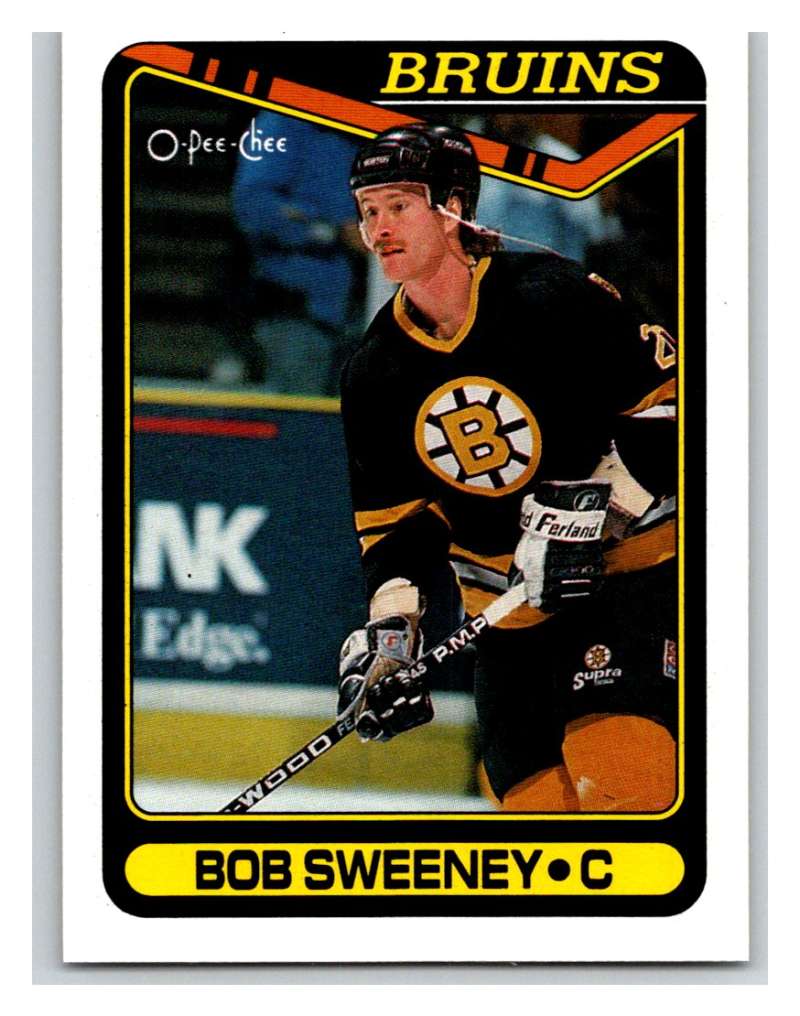 1990-91 O-Pee-Chee #99 Bob Sweeney Mint  Image 1
