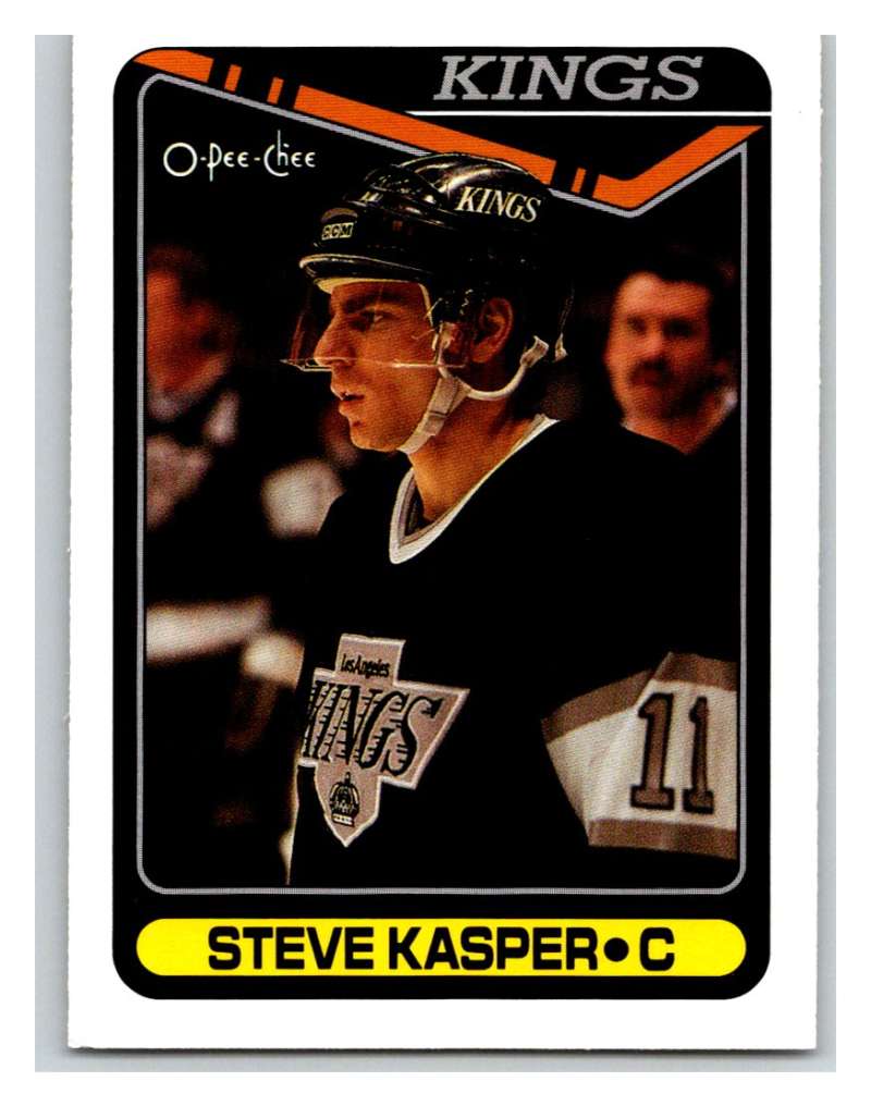 1990-91 O-Pee-Chee #153 Steve Kasper Mint  Image 1