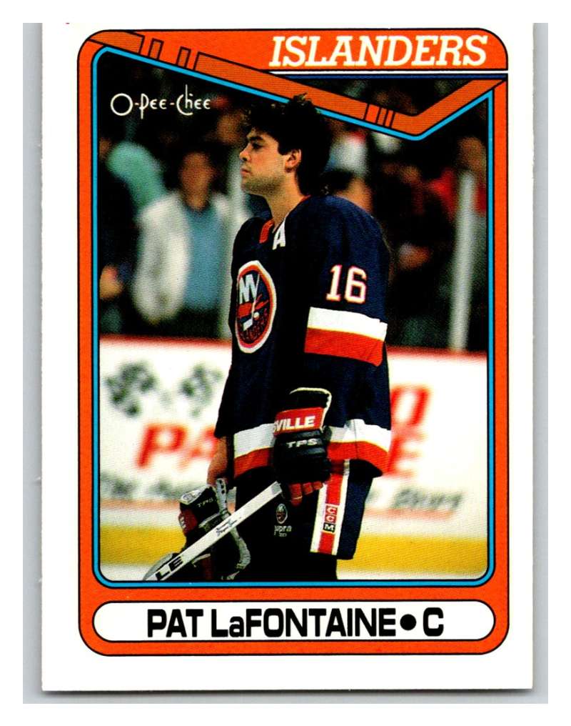 1990-91 O-Pee-Chee #184 Pat LaFontaine Mint  Image 1