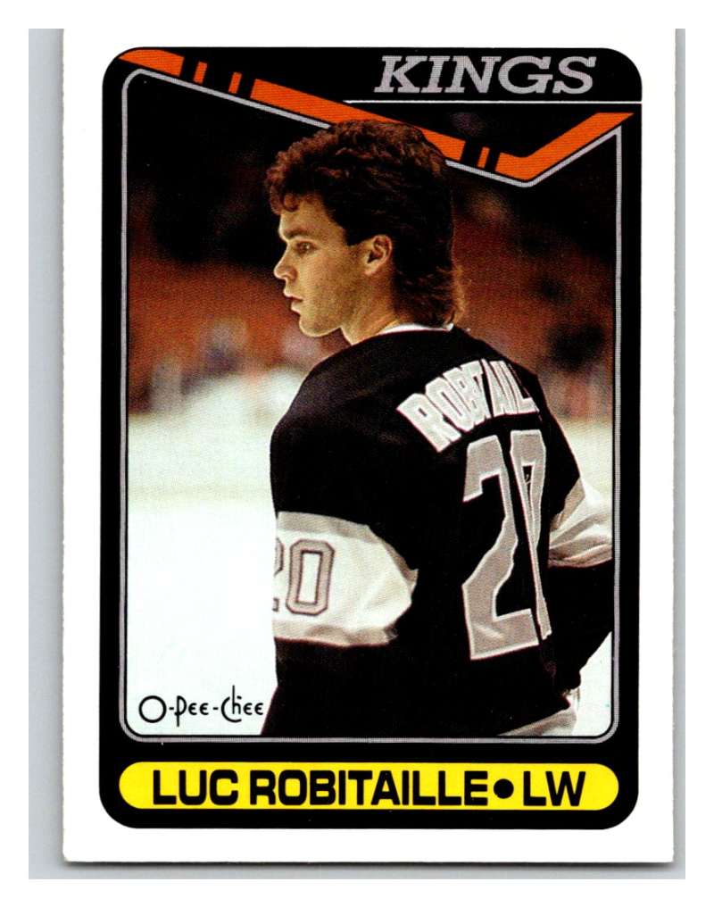 1990-91 O-Pee-Chee #209 Luc Robitaille Mint  Image 1