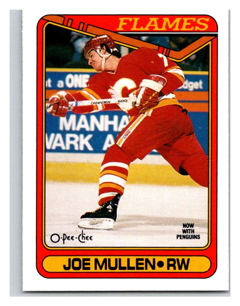 1990-91 O-Pee-Chee #218 Joe Mullen Mint  Image 1
