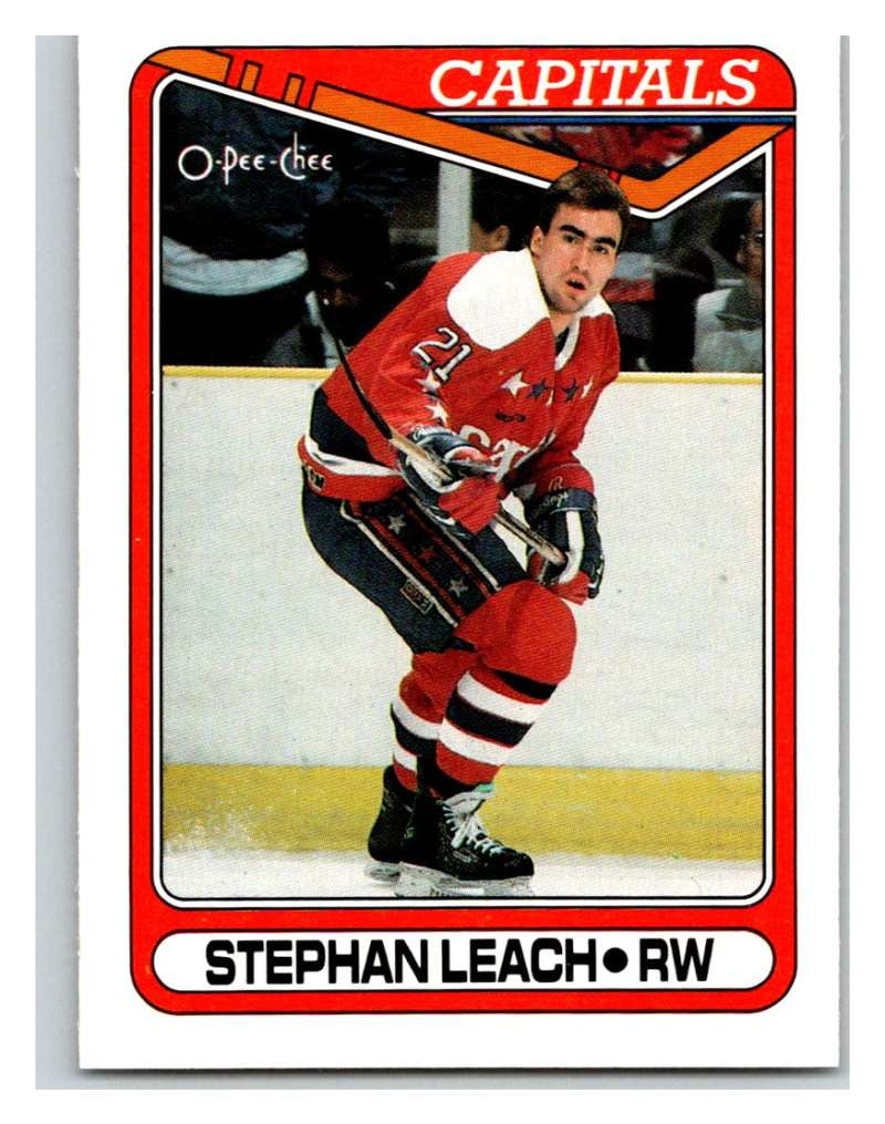 1990-91 O-Pee-Chee #235 Stephen Leach Mint