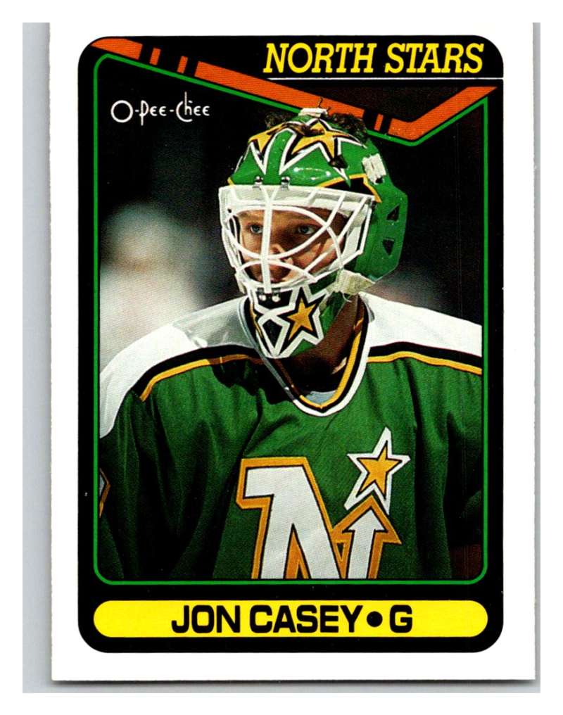1990-91 O-Pee-Chee #269 Jon Casey Mint  Image 1
