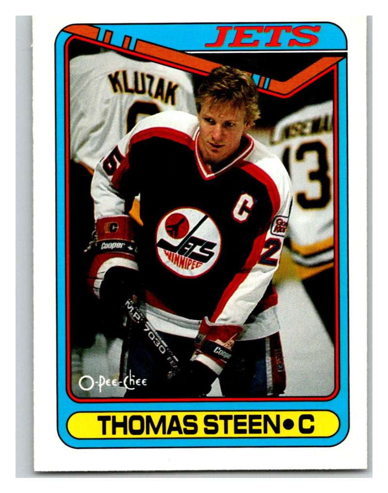 1990-91 O-Pee-Chee #283 Thomas Steen Mint