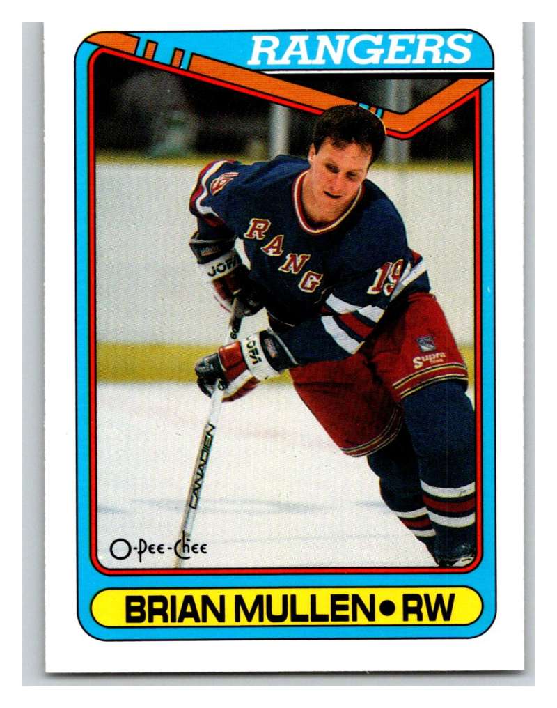 1990-91 O-Pee-Chee #292 Brian Mullen Mint  Image 1