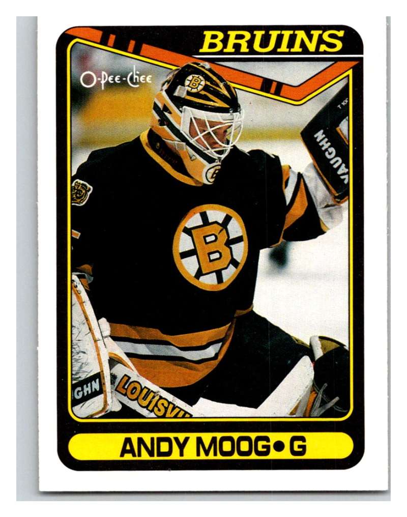 1990-91 O-Pee-Chee #294 Andy Moog Mint  Image 1