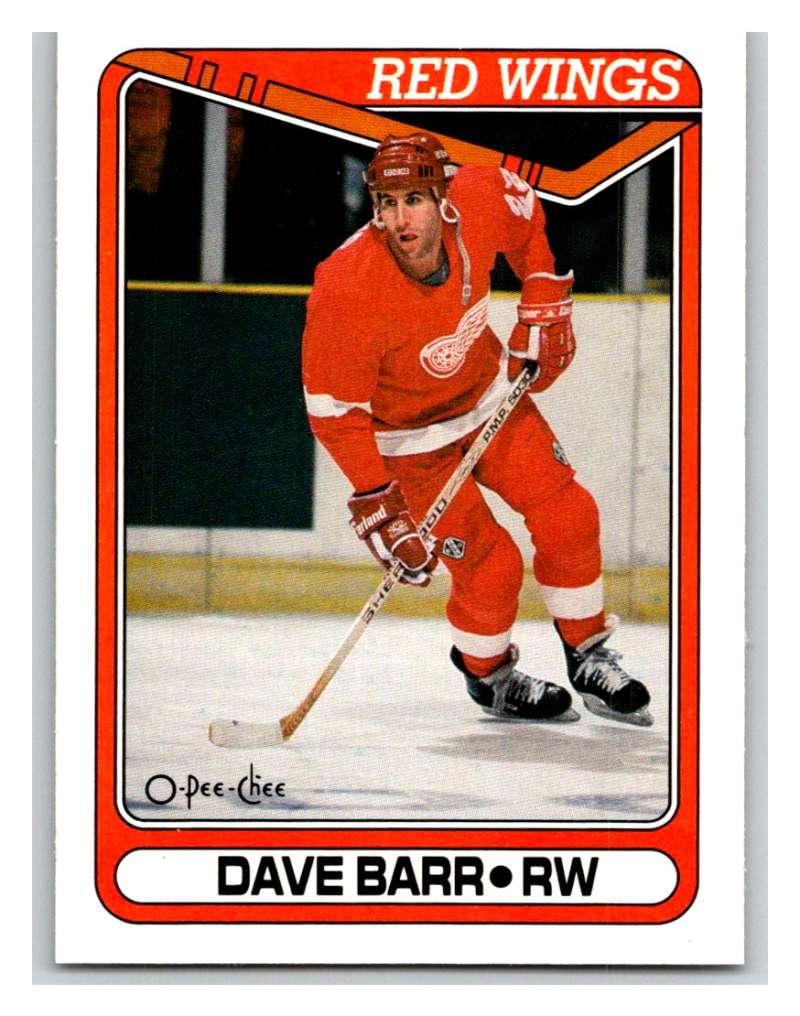 1990-91 O-Pee-Chee #308 Dave Barr Mint  Image 1