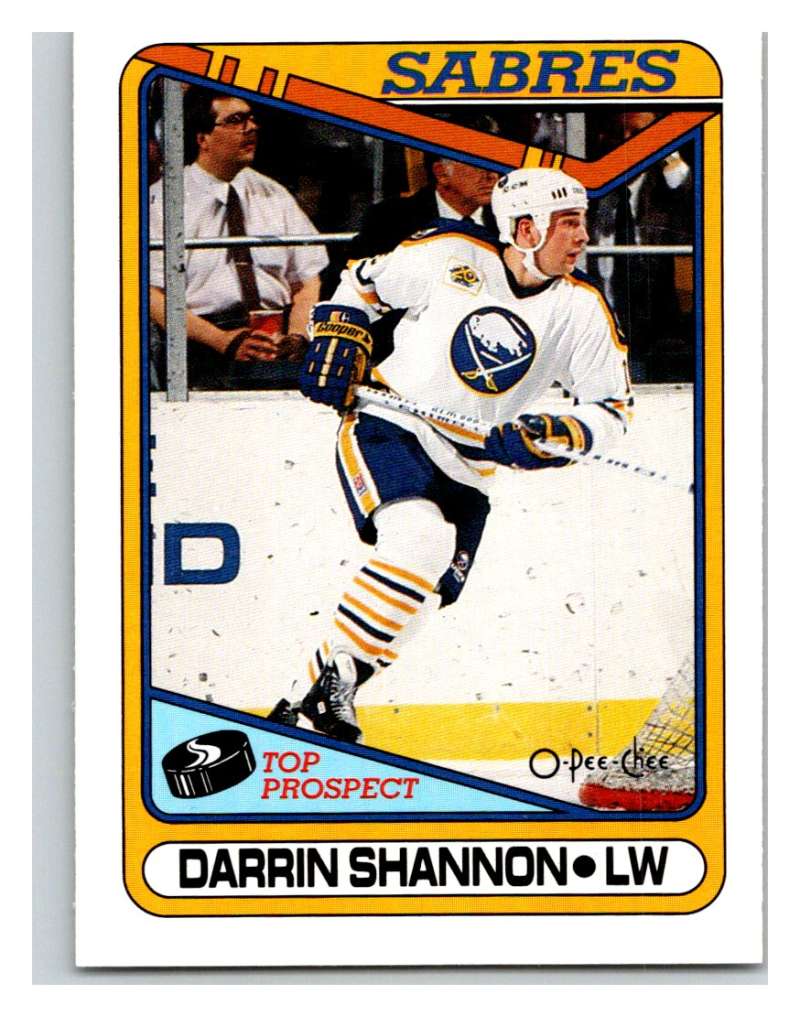 1990-91 O-Pee-Chee #310 Darrin Shannon Mint RC Rookie Image 1