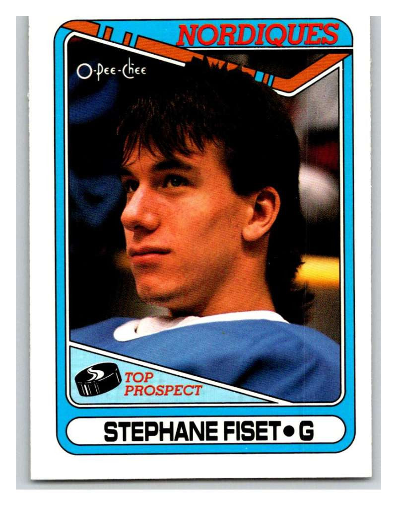 1990-91 O-Pee-Chee #312 Stephane Fiset Mint RC Rookie