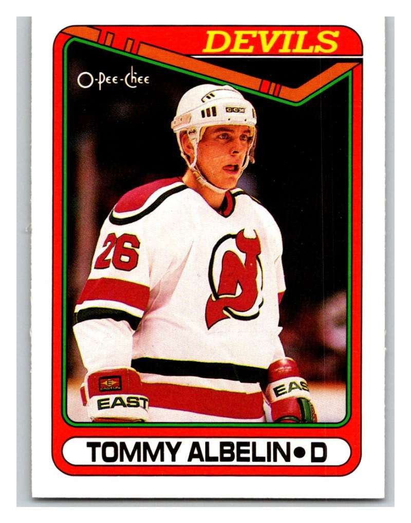 1990-91 O-Pee-Chee #323 Tommy Albelin Mint