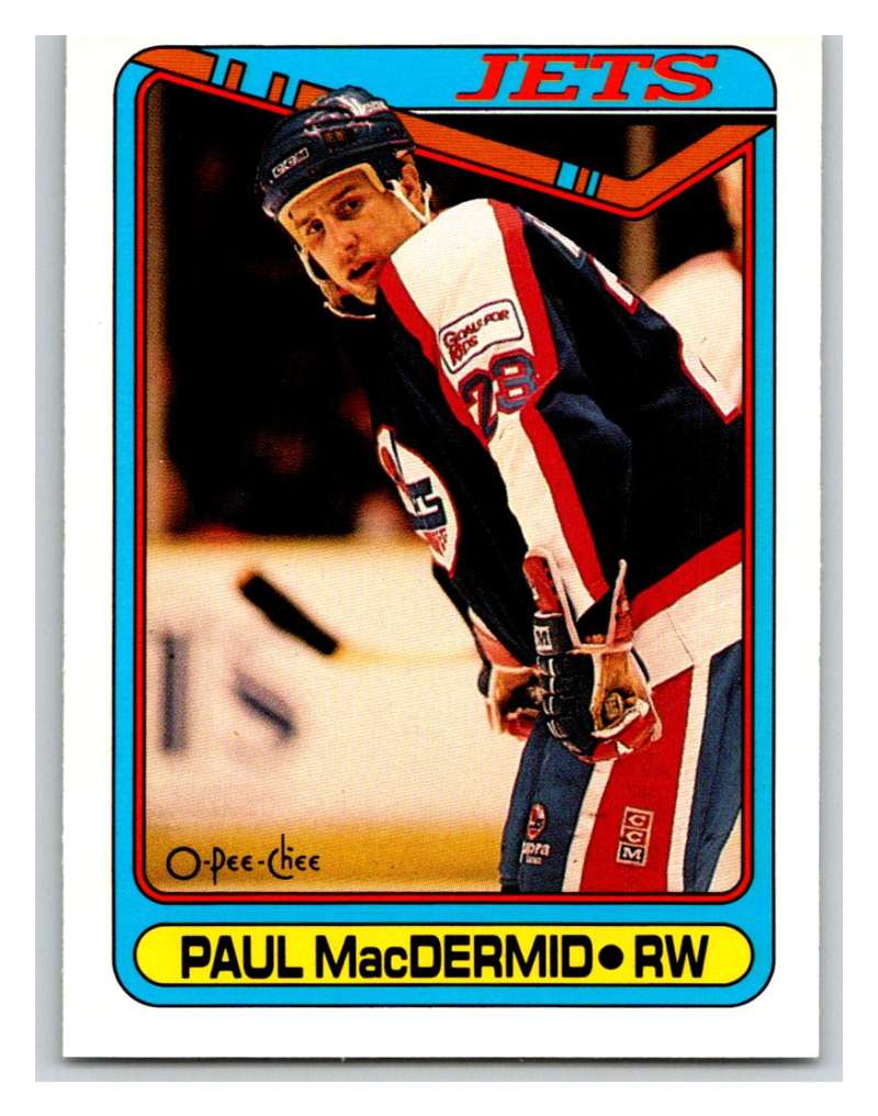 1990-91 O-Pee-Chee #338 Paul MacDermid Mint  Image 1