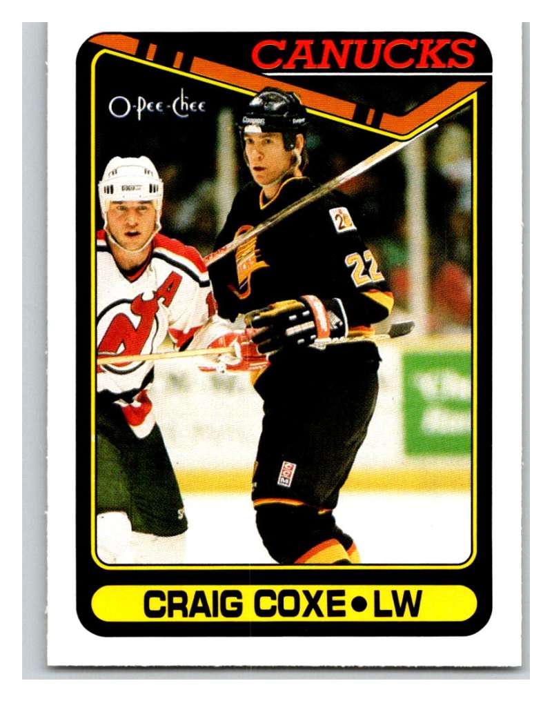 1990-91 O-Pee-Chee #339 Craig Coxe Mint  Image 1