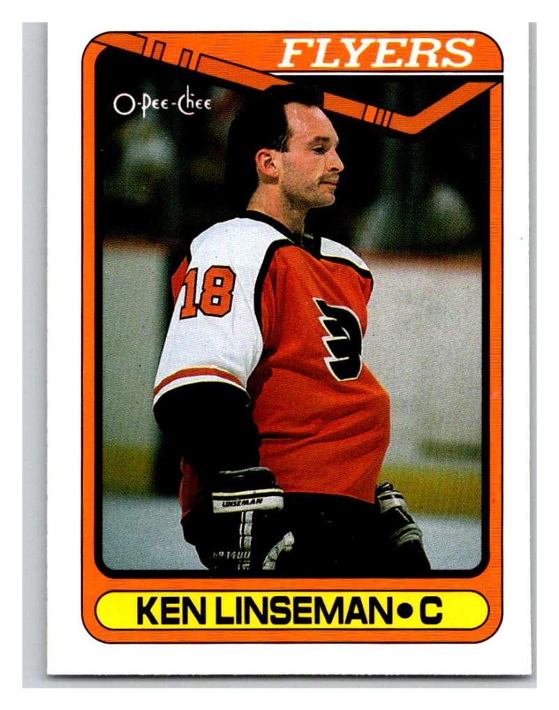 1990-91 O-Pee-Chee #345 Ken Linseman Mint  Image 1