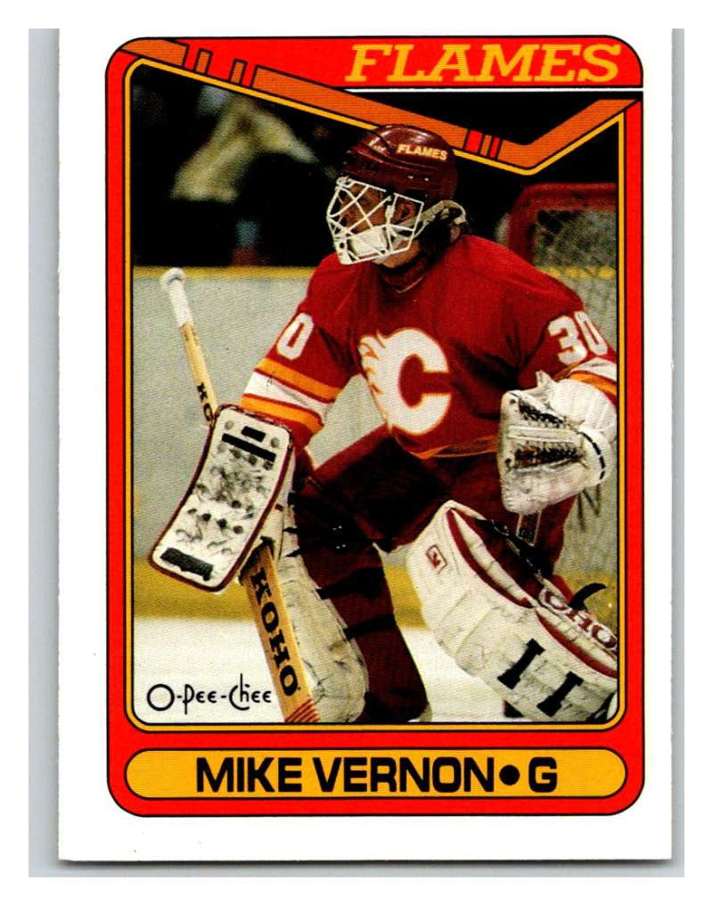1990-91 O-Pee-Chee #351 Mike Vernon Mint