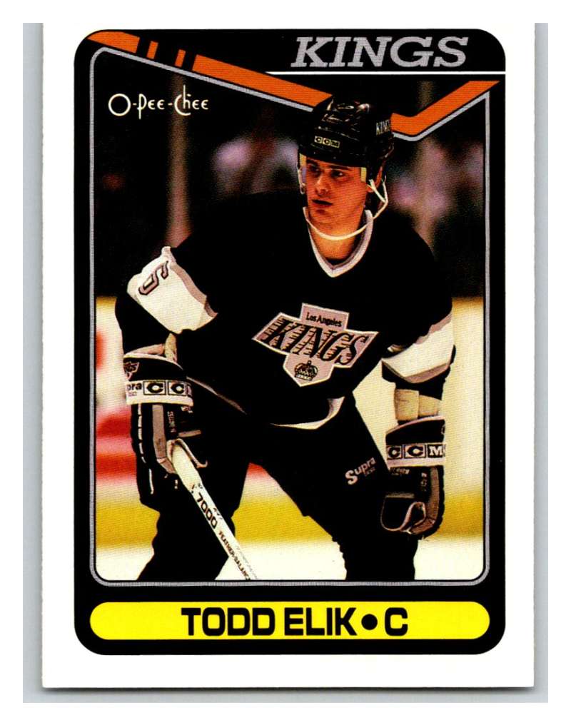 1990-91 O-Pee-Chee #352 Todd Elik Mint RC Rookie Image 1