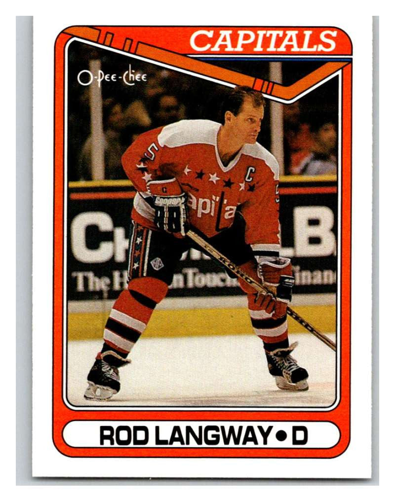 1990-91 O-Pee-Chee #353 Rod Langway Mint