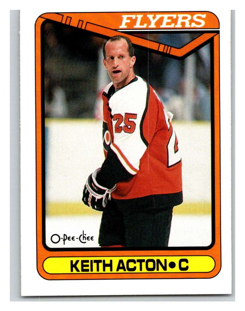 1990-91 O-Pee-Chee #355 Keith Acton Mint  Image 1