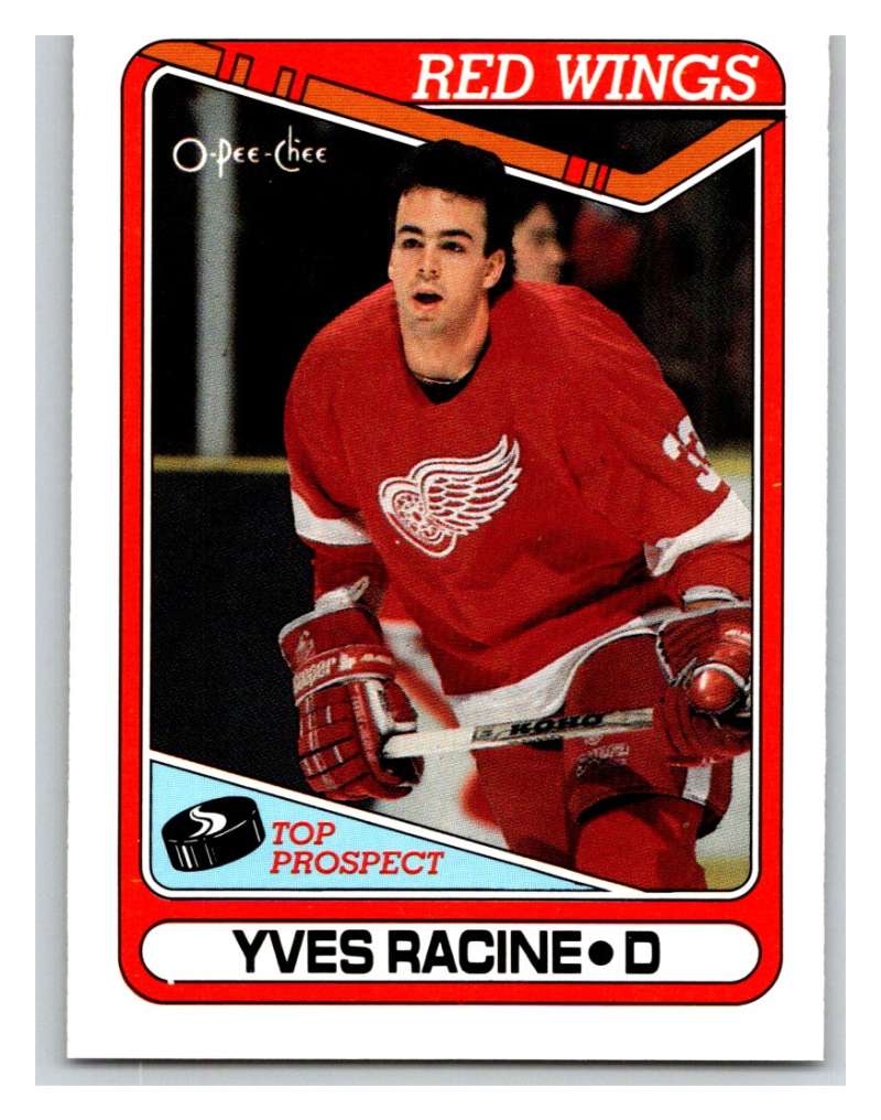 1990-91 O-Pee-Chee #361 Yves Racine Mint RC Rookie Image 1