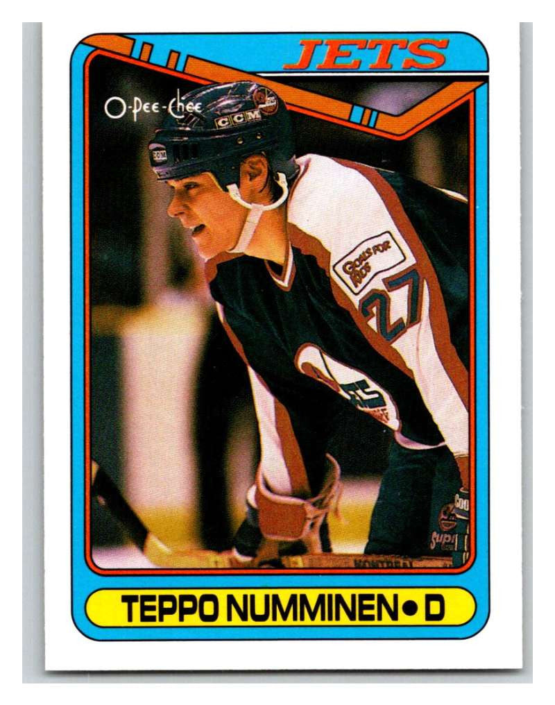 1990-91 O-Pee-Chee #385 Teppo Numminen Mint RC Rookie