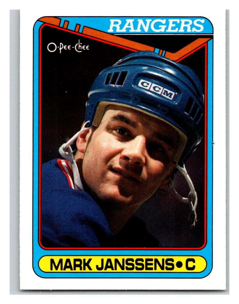 1990-91 O-Pee-Chee #391 Mark Janssens Mint