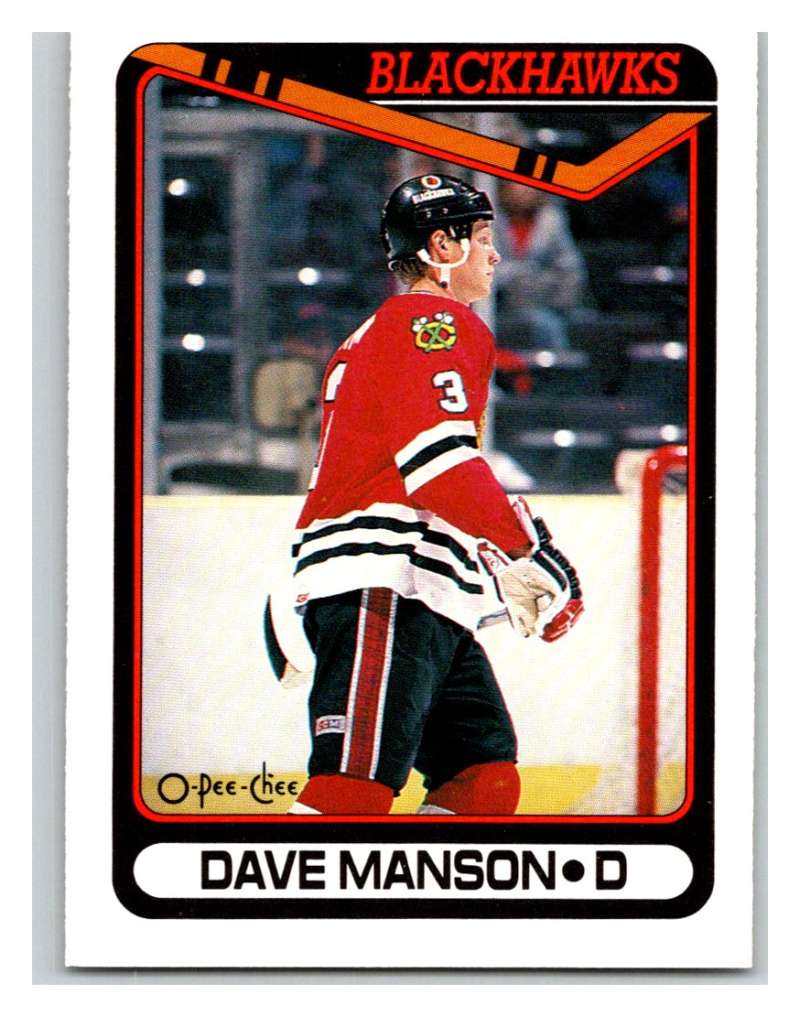 1990-91 O-Pee-Chee #397 Dave Manson Mint  Image 1