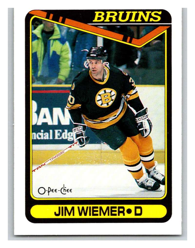 1990-91 O-Pee-Chee #439 Jim Wiemer Mint  Image 1