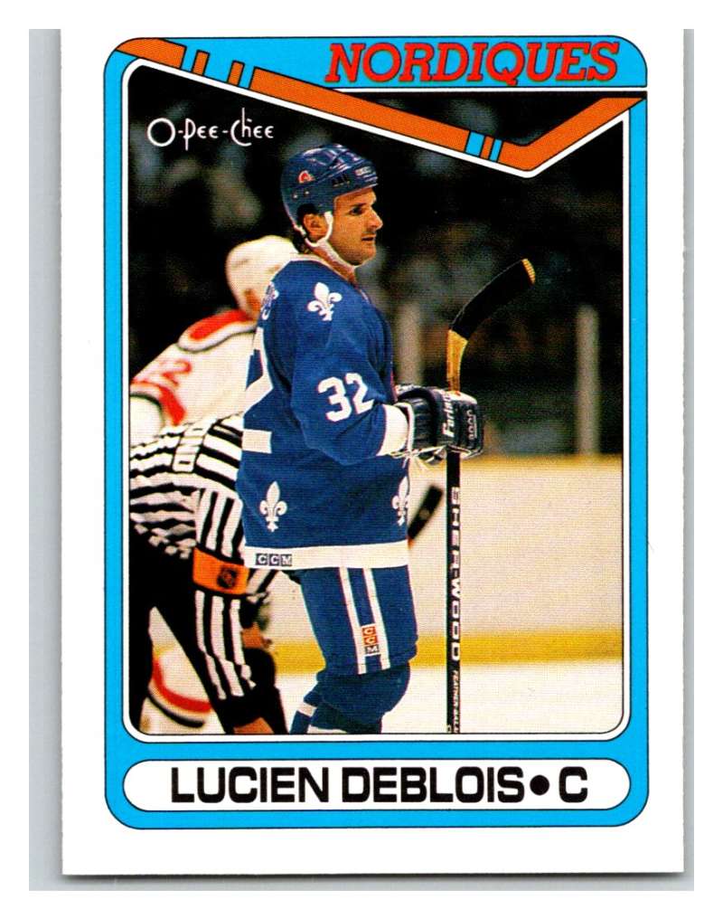1990-91 O-Pee-Chee #441 Lucien DeBlois Mint  Image 1