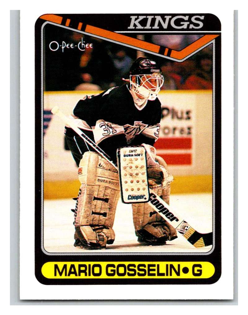 1990-91 O-Pee-Chee #442 Mario Gosselin Mint  Image 1