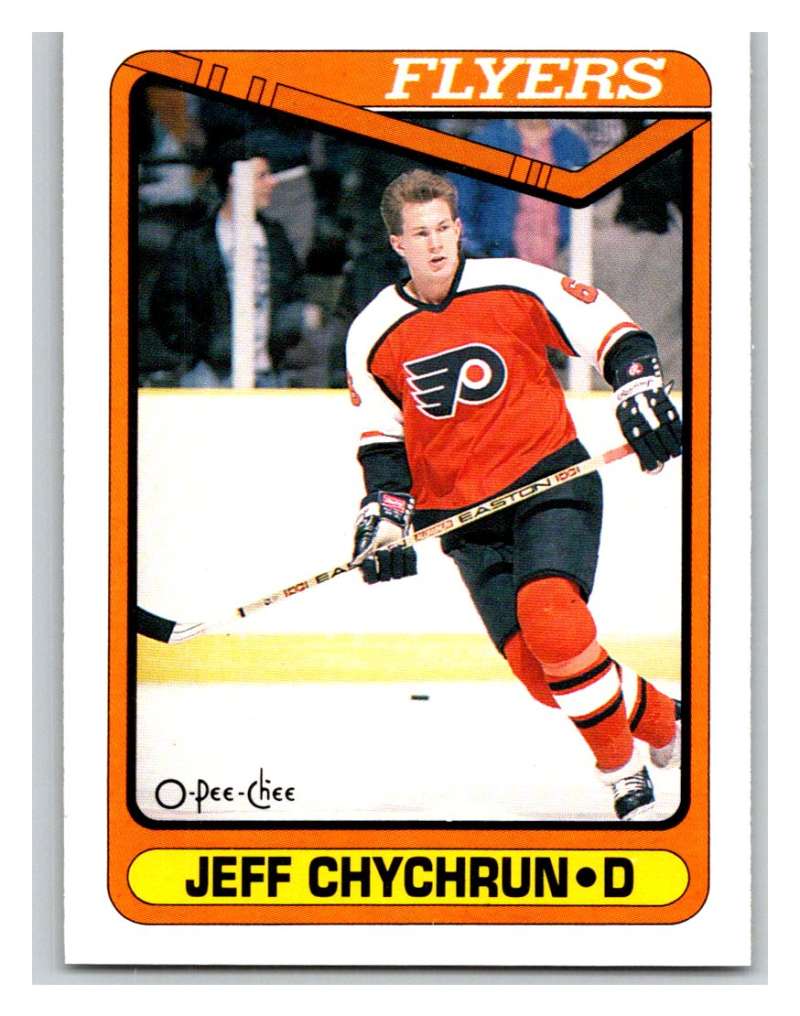1990-91 O-Pee-Chee #465 Jeff Chychrun Mint  Image 1
