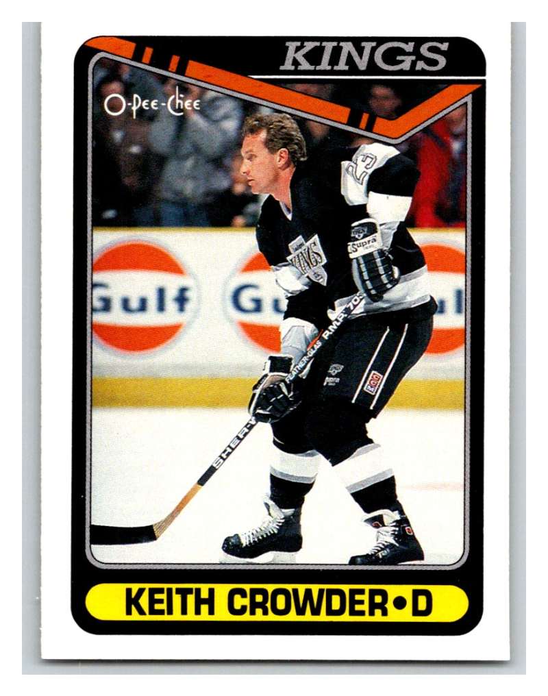 1990-91 O-Pee-Chee #476 Keith Crowder Mint  Image 1