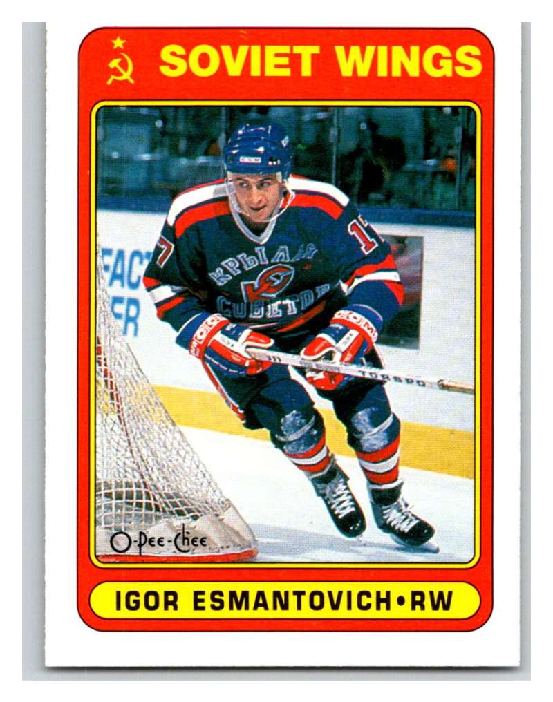 1990-91 O-Pee-Chee #479 Igor Esmantovich Mint  Image 1