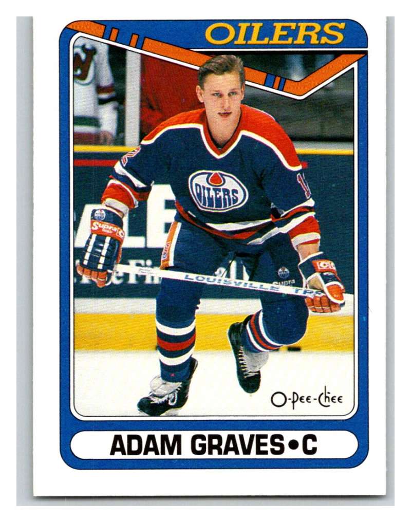 1990-91 O-Pee-Chee #480 Adam Graves Mint RC Rookie Image 1