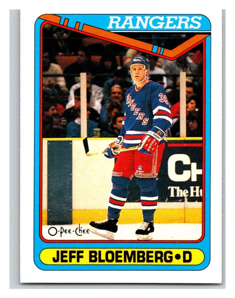 1990-91 O-Pee-Chee #483 Jeff Bloemberg Mint  Image 1