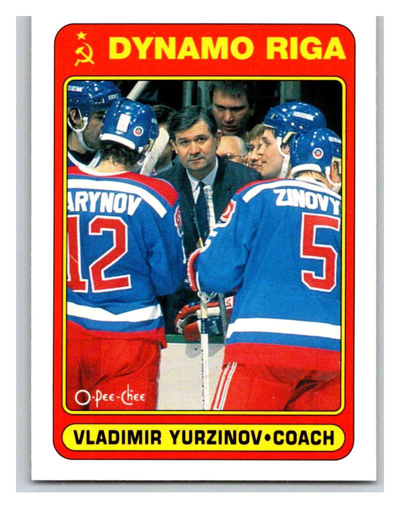 1990-91 O-Pee-Chee #494 Vladimir Yurzinov Mint  Image 1