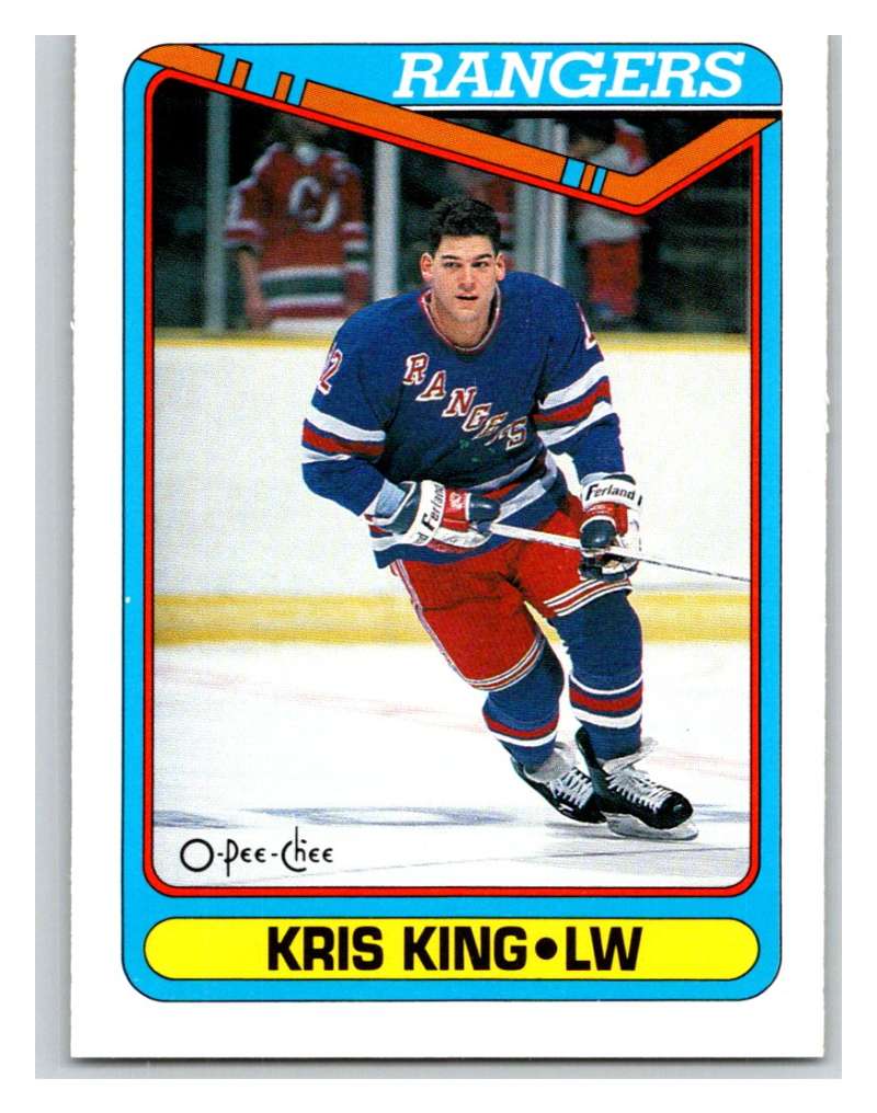 1990-91 O-Pee-Chee #526 Kris King Mint RC Rookie Image 1
