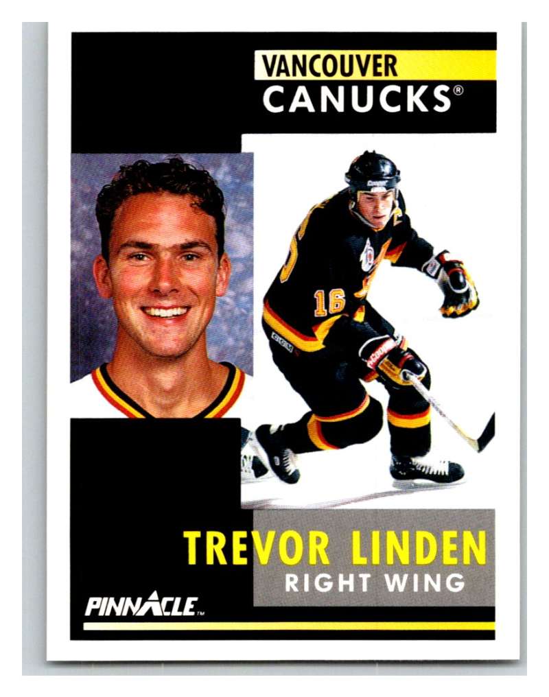1991-92 Pinnacle #2 Trevor Linden Canucks Image 1