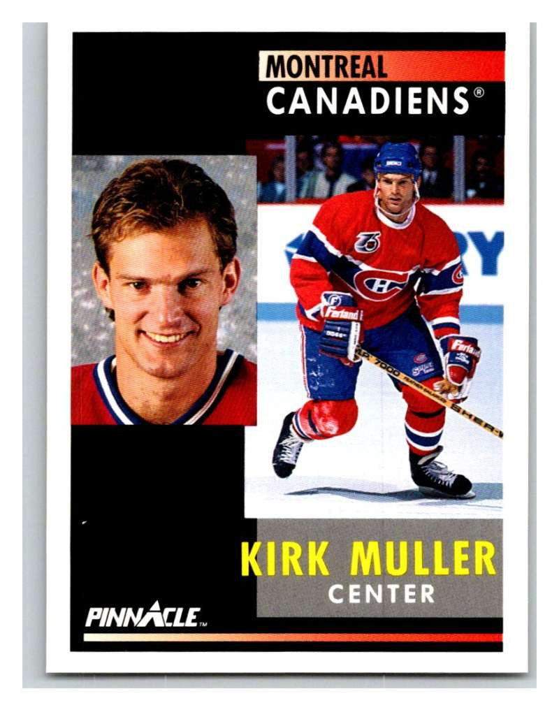 1991-92 Pinnacle #3 Kirk Muller Canadiens