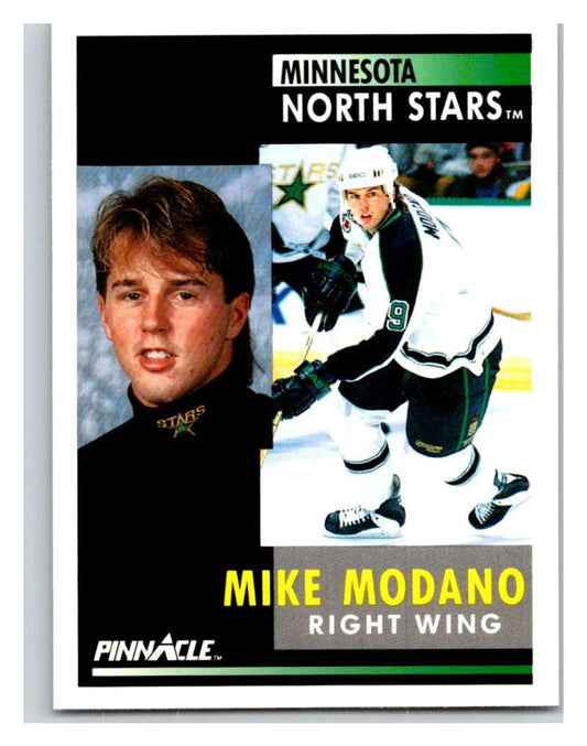 1991-92 Pinnacle #5 Mike Modano North Stars
