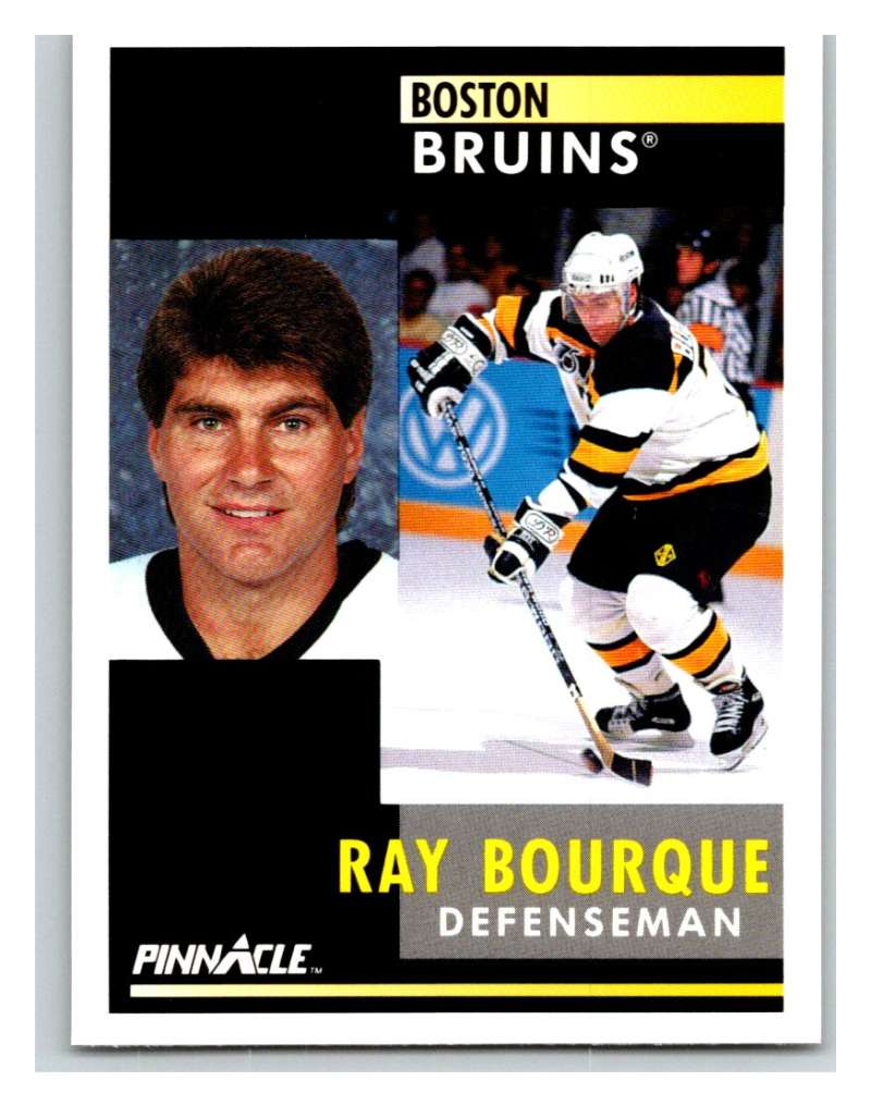 1991-92 Pinnacle #15 Ray Bourque Bruins Image 1