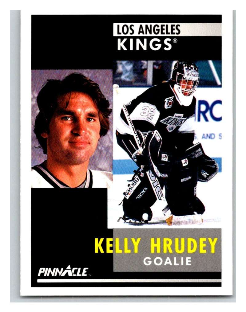 1991-92 Pinnacle #39 Kelly Hrudey Kings Image 1
