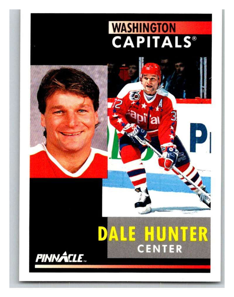 1991-92 Pinnacle #40 Dale Hunter Capitals