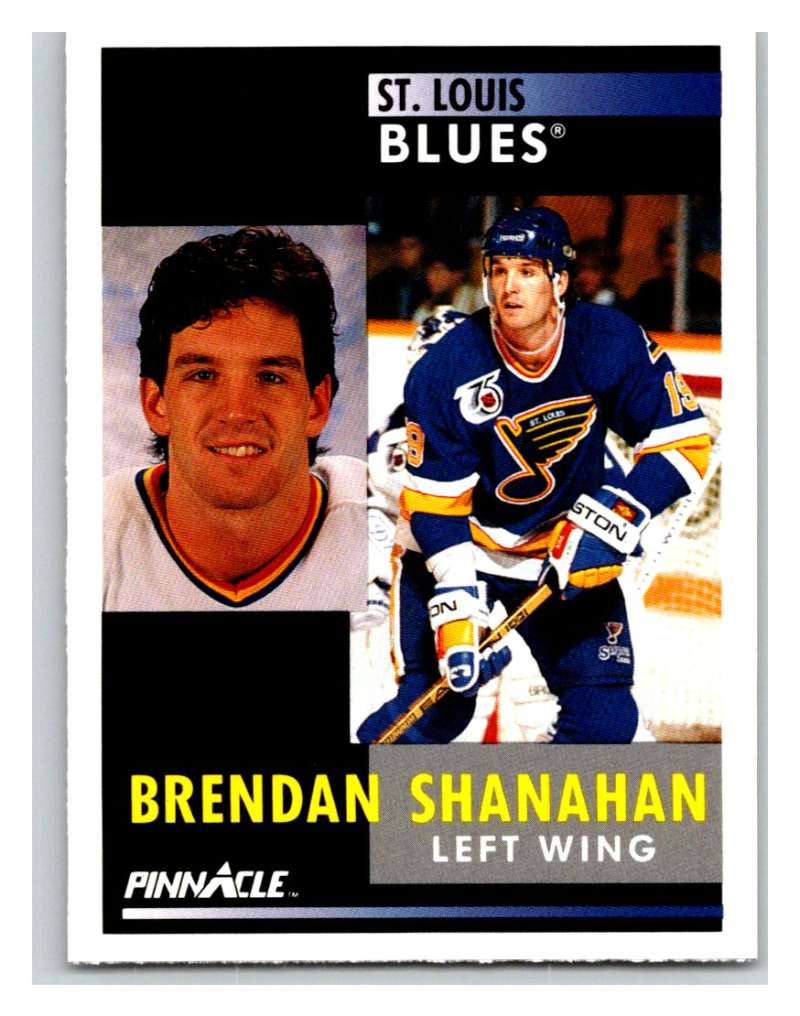 1991-92 Pinnacle #41 Brendan Shanahan Blues Image 1