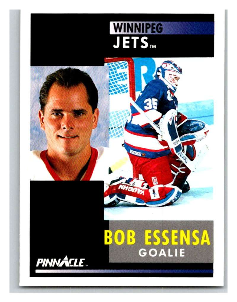 1991-92 Pinnacle #66 Bob Essensa Winn Jets Image 1