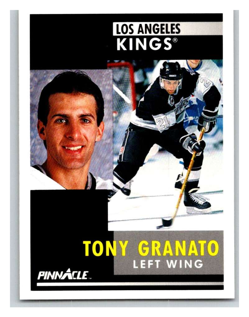 1991-92 Pinnacle #76 Tony Granato Kings Image 1